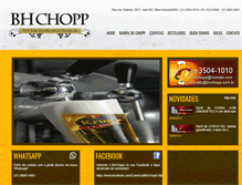 Tablet Screenshot of bhchopp.com.br
